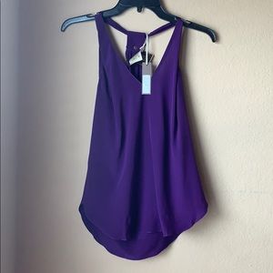 Rory Beca Purple V-neck blouse